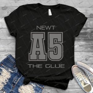Newt A5 T Shirt - Vintage Men's Shirt Tshirt For Women Classic Handmade Shirt Retro Graphic Tee