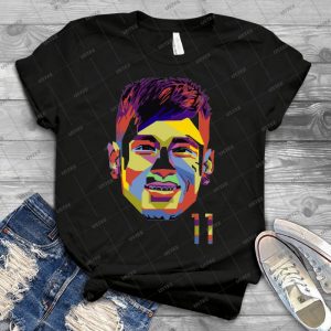 Neymar Jr- Kunst - Vintage Men's Shirt Tshirt For Women Classic Handmade Shirt Retro Graphic Tee