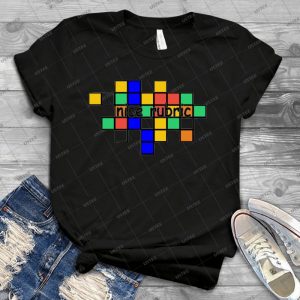 Nice Rubric Stuff - Vintage Men's Shirt Tshirt For Women Classic Handmade Shirt Retro Graphic Tee
