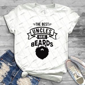 Nice The Best Uncles Have Beards Print 13 - Trending Shirt For Women Vintage Retro Tee For Men Kid's T-Shirt Handmade Shirt