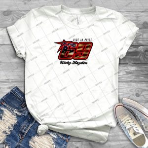 Nicky Hayden - Vintage Men's Shirt Tshirt For Women Classic Handmade Shirt Retro Graphic Tee