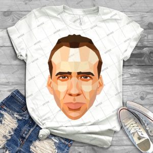 Nicolas Cage - Best Unisex Trending Handmade T-shirt Gift Idea For Men T-shirt For Woman