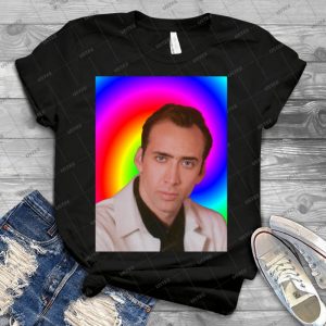 Nicolas Cage S Mind - Vintage Men's Shirt Tshirt For Women Classic Handmade Shirt Retro Graphic Tee