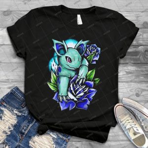 Nidorina 26 - Vintage Men's Shirt Tshirt For Women Classic Handmade Shirt Retro Graphic Tee