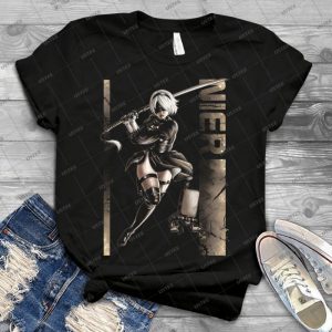 Nier T Shirt 30 - Vintage Men's Shirt Tshirt For Women Classic Handmade Shirt Retro Graphic Tee