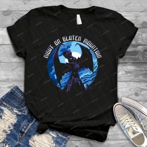 Night On Gluten Mountain - Vintage Men's Shirt Tshirt For Women Classic Handmade Shirt Retro Graphic Tee