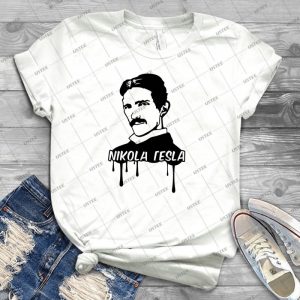 Nikola Tesla - Best Unisex Trending Handmade T-shirt Gift Idea For Men T-shirt For Woman
