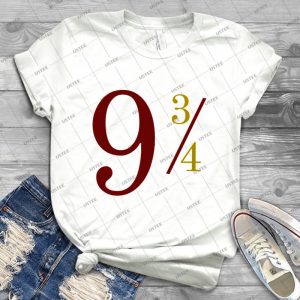 Nine And Three Quarters - Trending Shirt For Women Vintage Retro Tee For Men Kid's T-Shirt Handmade Shirt