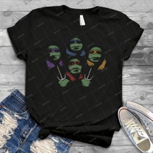 Ninja Rhapsody - Multi Colors - 81 - Vintage Men's Shirt Tshirt For Women Classic Handmade Shirt Retro Graphic Tee