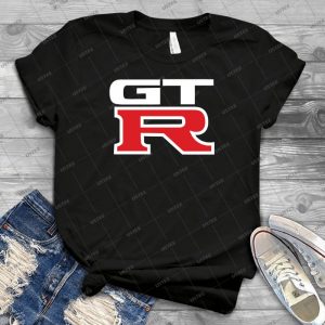 Nissan Gtr-Logo - Gift Idea Shirt For Men Tee For Women Classic Retro Vintage Graphic T-Shirt