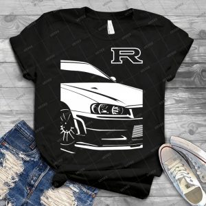 Nissan Skyline R34 Nismo - Best Unisex Trending Handmade T-shirt Gift Idea For Men T-shirt For Woman