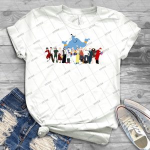 No Background Even More Minimalist Robin Williams Character Tribute 65 - Gift Idea Shirt For Men Tee For Women Classic Retro Vintage Graphic T-Shirt
