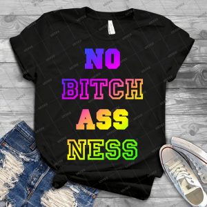No Bitch Ass Ness 55 - Vintage Men's Shirt Tshirt For Women Classic Handmade Shirt Retro Graphic Tee