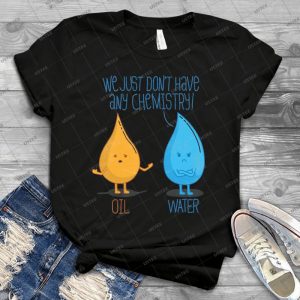No Chemistry 75 - Vintage Men's Shirt Tshirt For Women Classic Handmade Shirt Retro Graphic Tee