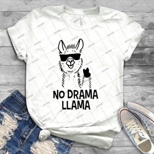 No Drama Llama - Best Unisex Trending Handmade T-shirt Gift Idea For Men T-shirt For Woman