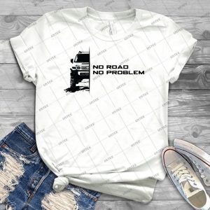 No Road, No Problem 12 - Vintage Men's Shirt Tshirt For Women Classic Handmade Shirt Retro Graphic Tee