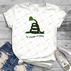 No Steppe On Pepe - Best Unisex Trending Handmade T-shirt Gift Idea For Men T-shirt For Woman