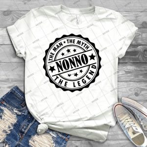 Nonno-The Man The Myth The Legend - Best Unisex Trending Handmade T-shirt Gift Idea For Men T-shirt For Woman