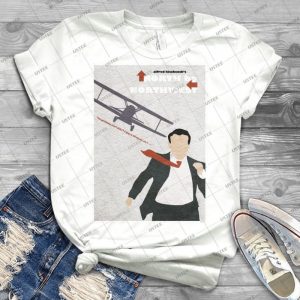 North By Northwest 5 - Vintage Men's Shirt Tshirt For Women Classic Handmade Shirt Retro Graphic Tee