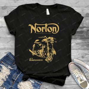 Norton Motorcycle - Best Unisex Trending Handmade T-shirt Gift Idea For Men T-shirt For Woman