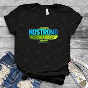 Nostromo - Vintage Men's Shirt Tshirt For Women Classic Handmade Shirt Retro Graphic Tee