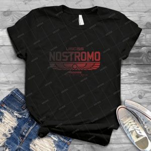 Nostromo Weyland Yutani Corporation 48 - Vintage Men's Shirt Tshirt For Women Classic Handmade Shirt Retro Graphic Tee