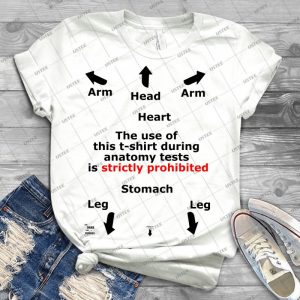 Not For Use During Anatomy Tests - Best Unisex Trending Handmade T-shirt Gift Idea For Men T-shirt For Woman
