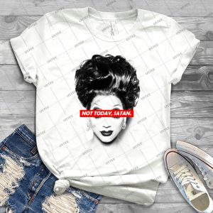 Not Today Satan 003 - Gift Idea Shirt For Men Tee For Women Classic Retro Vintage Graphic T-Shirt