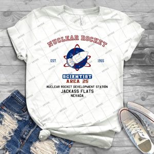 Nuclear Rocket Scientist - Gift Idea Shirt For Men Tee For Women Classic Retro Vintage Graphic T-Shirt