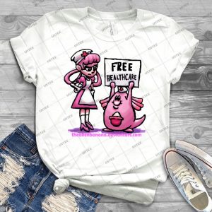 Nurse Joy S Free Healthcare - Gift Idea Shirt For Men Tee For Women Classic Retro Vintage Graphic T-Shirt