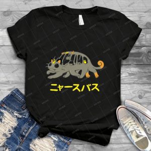 Nyasu Basu 48 - Vintage Men's Shirt Tshirt For Women Classic Handmade Shirt Retro Graphic Tee