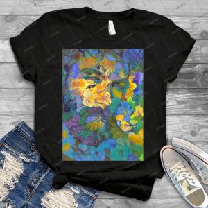 Nymph In The Flower Bear Garden 34 - Vintage Men's Shirt Tshirt For Women Classic Handmade Shirt Retro Graphic Tee