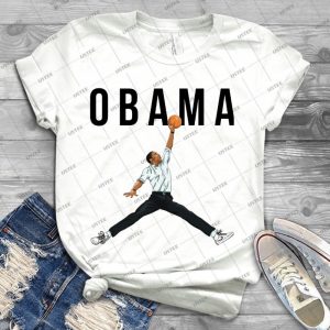 Obama Basketball Mashup - Best Unisex Trending Handmade T-shirt Gift Idea For Men T-shirt For Woman