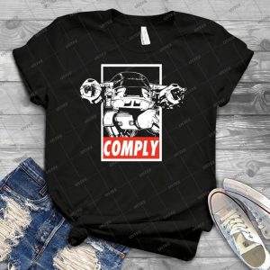 Obey Ed-209 35 - Best Unisex Trending Handmade T-shirt Gift Idea For Men T-shirt For Woman