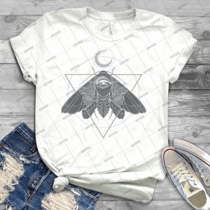 Occult Moth 70 - Trending Shirt For Women Vintage Retro Tee For Men Kid's T-Shirt Handmade Shirt