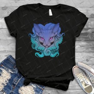 Octosphinx 79 - Vintage Men's Shirt Tshirt For Women Classic Handmade Shirt Retro Graphic Tee