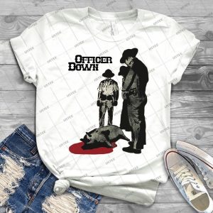 Officer Down 26 - Gift Idea Shirt For Men Tee For Women Classic Retro Vintage Graphic T-Shirt