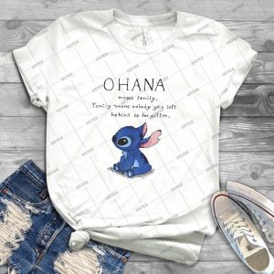 Ohana Bedeutet Familie 12 - Trending Shirt For Women Vintage Retro Tee For Men Kid's T-Shirt Handmade Shirt
