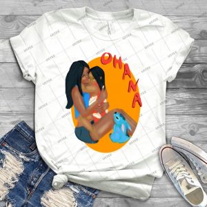 Ohana Stich Fanart - Gift Idea Shirt For Men Tee For Women Classic Retro Vintage Graphic T-Shirt