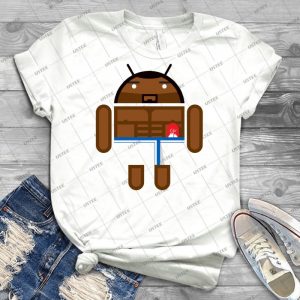 Old Spice Guy Bugdroid 41 - Vintage Men's Shirt Tshirt For Women Classic Handmade Shirt Retro Graphic Tee