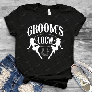 Old West Bachelor Party-Groom S Crew Version - Best Unisex Trending Handmade T-shirt Gift Idea For Men T-shirt For Woman
