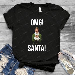 Omg Santa Funny Elf Christmas - Best Unisex Trending Handmade T-shirt Gift Idea For Men T-shirt For Woman