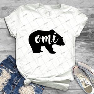 Omi Bear 82 - Vintage Men's Shirt Tshirt For Women Classic Handmade Shirt Retro Graphic Tee