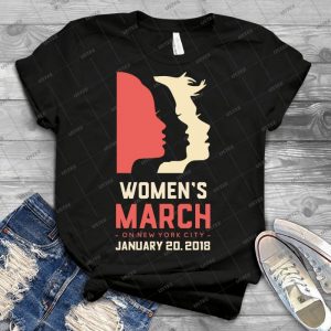 On New York City Women S March 2018 - Best Unisex Trending Handmade T-shirt Gift Idea For Men T-shirt For Woman