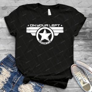 On Your Left Running Club Distressed Print 2 16 - Trending Shirt For Women Vintage Retro Tee For Men Kid's T-Shirt Handmade Shirt