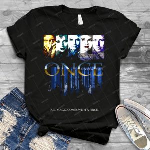 Once T Shirt - Vintage Men's Shirt Tshirt For Women Classic Handmade Shirt Retro Graphic Tee