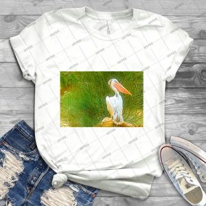 Once Upon A Time There Was A Pelican----- 40 - Trending Shirt For Women Vintage Retro Tee For Men Kid's T-Shirt Handmade Shirt