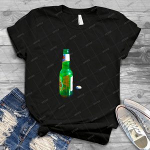 One Green Bottle T 13 - Vintage Men's Shirt Tshirt For Women Classic Handmade Shirt Retro Graphic Tee