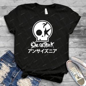 One Ok Rock - Vintage Men's Shirt Tshirt For Women Classic Handmade Shirt Retro Graphic Tee