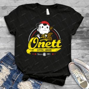 Onett Little League - Vintage Men's Shirt Tshirt For Women Classic Handmade Shirt Retro Graphic Tee